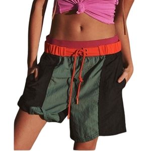 Free People Colorblock Athletic Shorts